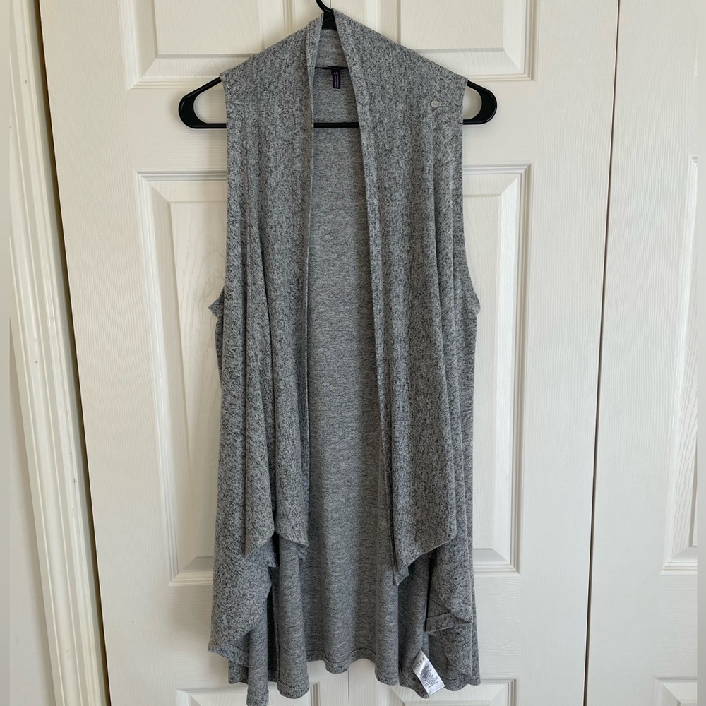 Olivia Sky Women’s Cozy Gray Long Shrug